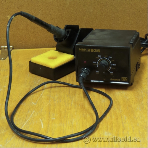 Hakko 936 top soldering station